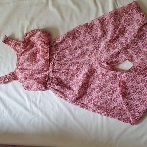 2pc wide leg pants set